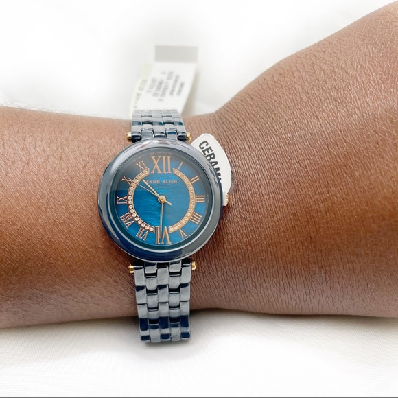 ANNE KLEIN CERAMIC WATCH - Picture 3 of 7